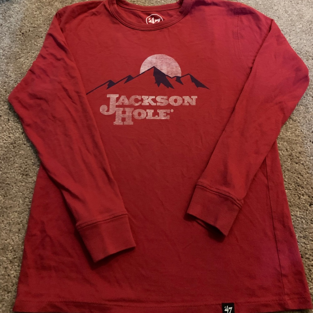 Jackson Hole T-Shirt, children’s size small (7/8). Soft fabric. Like new